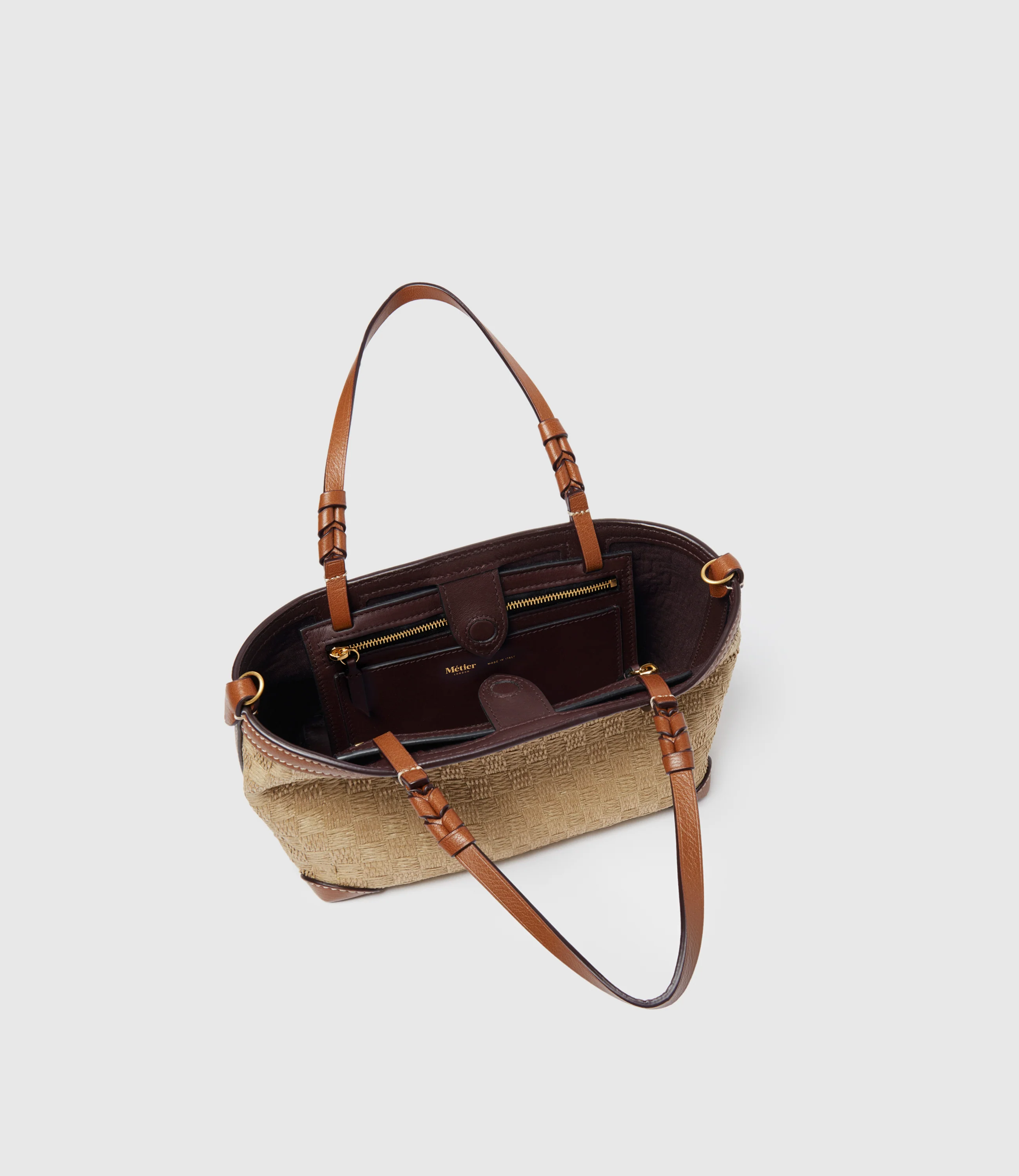 Cala 21 Woven Fabric Sahara with Buffalo Cognac - Image 2