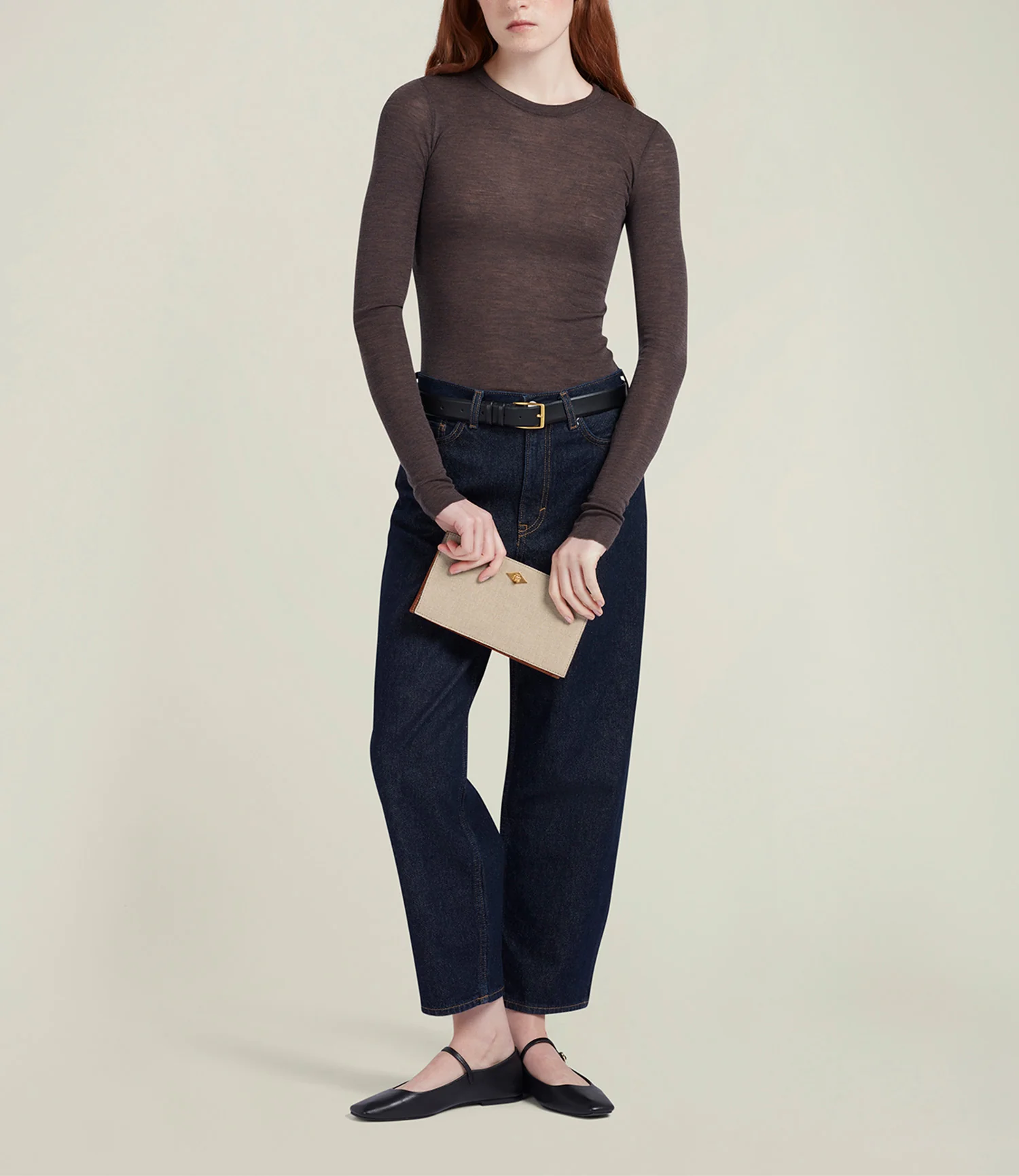 Ease 20 Natural Linen with Cognac - Image 3