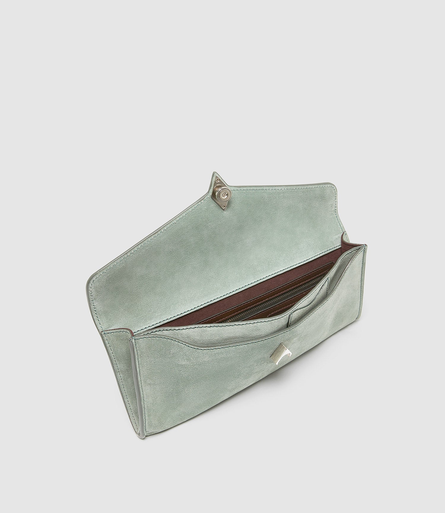 Edge Clutch Suede Terra - Image 3
