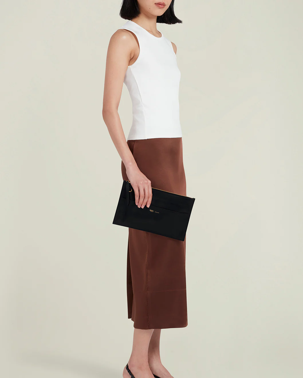 Incognito Clutch Atelier Calfskin Black - Image 5