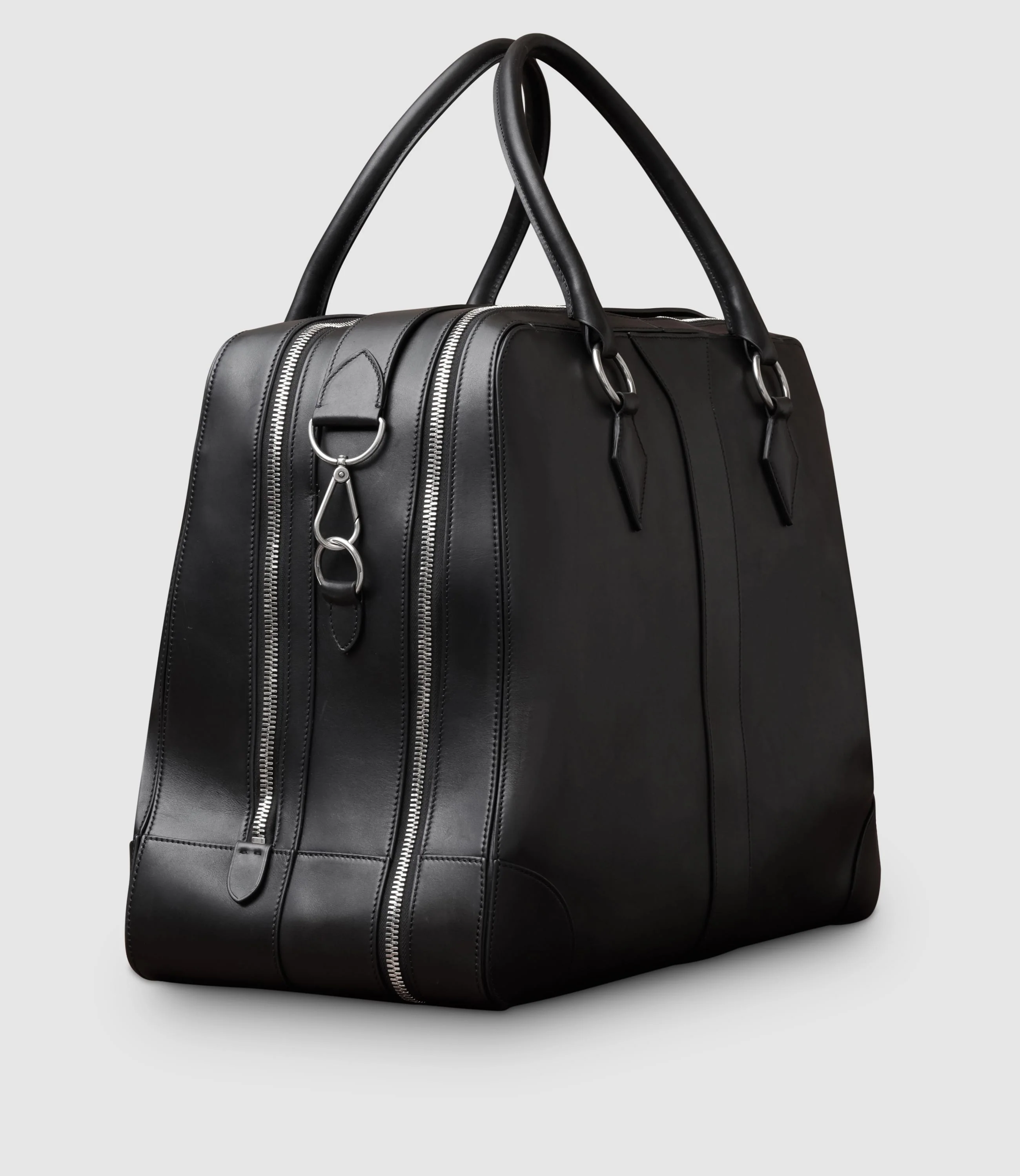 Le Grand Voyage Three to Five Night Bag Atelier Calfskin Black - Image 2