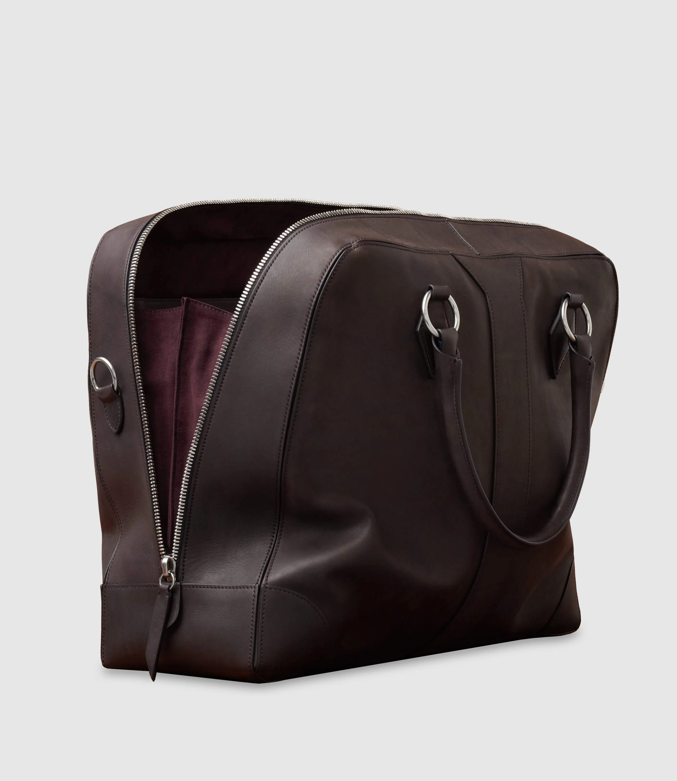 Le Voyage Two to Three Night Bag Natural Calfskin Cafe - Image 3