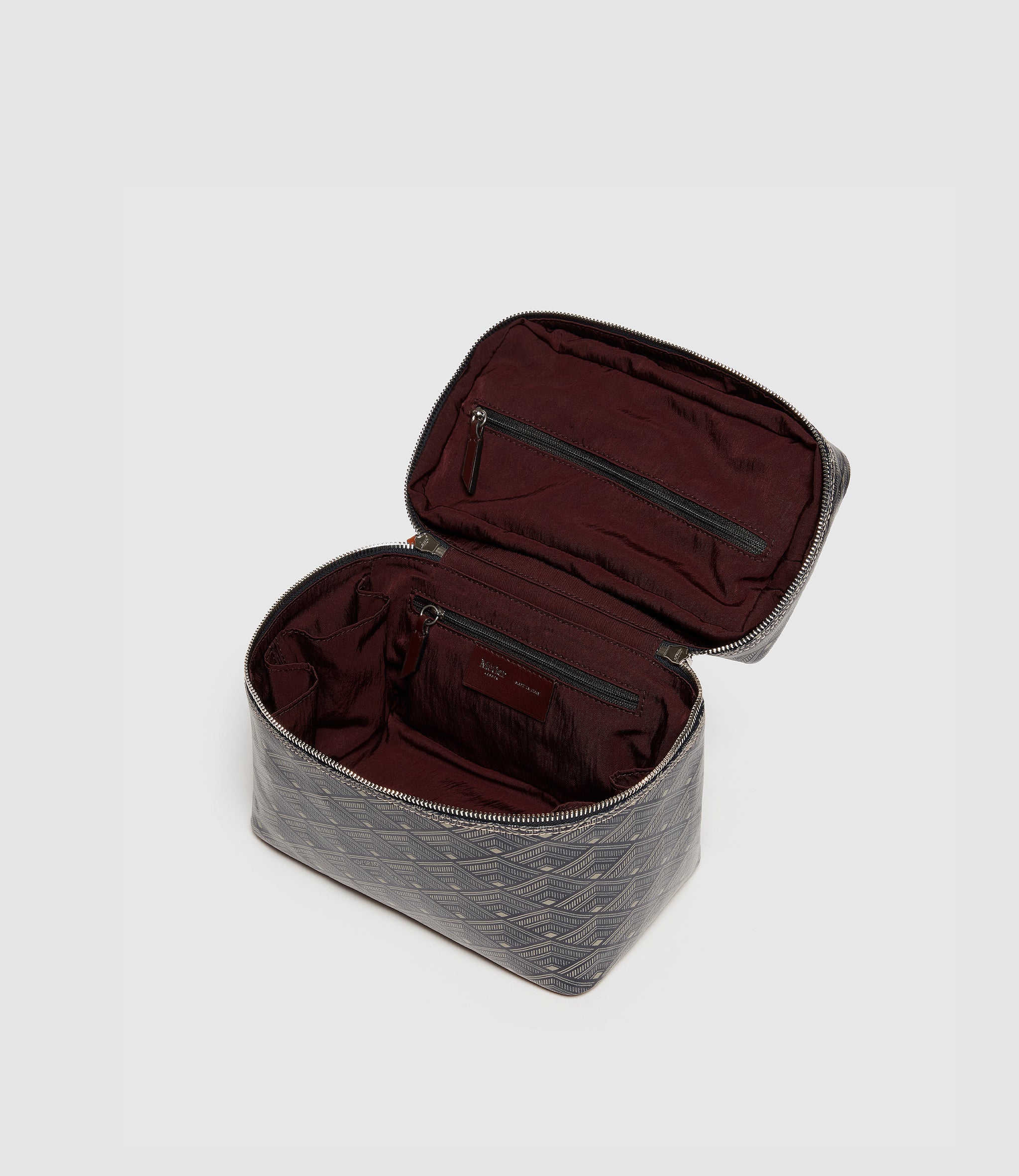 Long Haul Toiletry Bag Signature Canvas Navy - Image 2