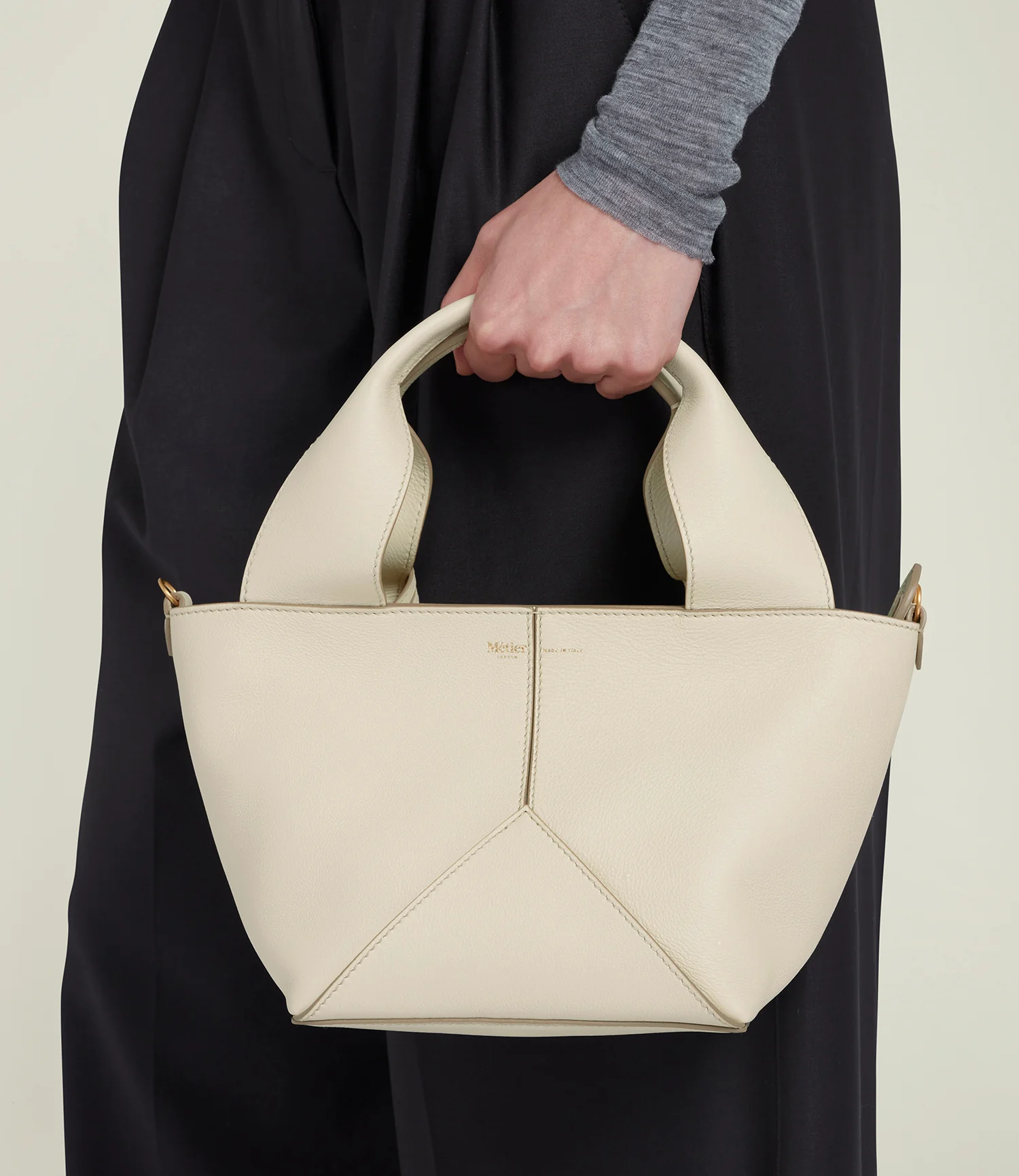 Market Mini Smooth Calfskin White Sand - Image 6