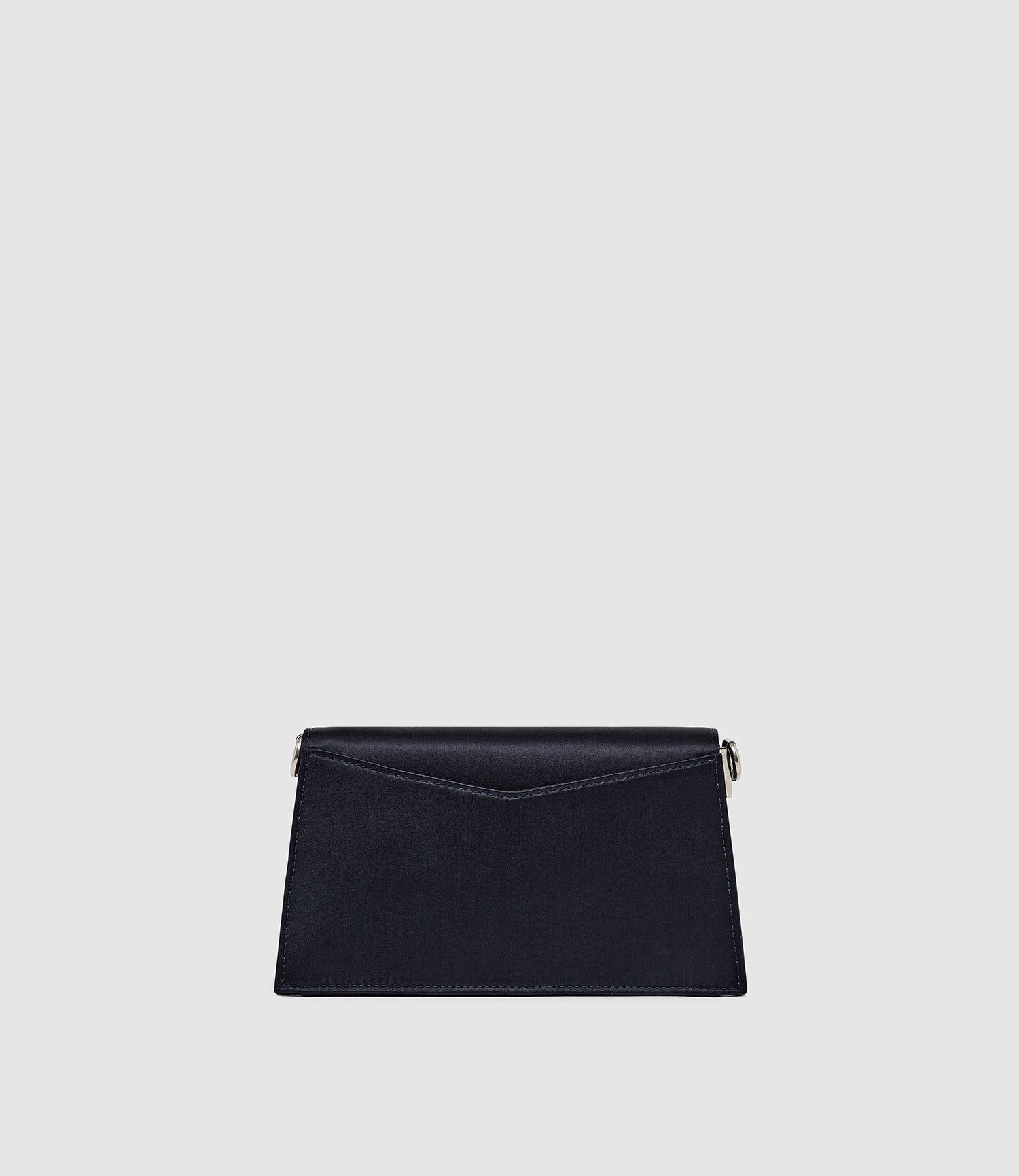 Roma Mini Clutch Silk Satin Navy - Image 3