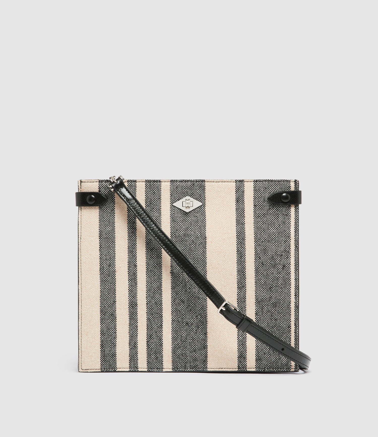 Stowaway Crossbody Mod Stripe With Elvis Black - Image 6