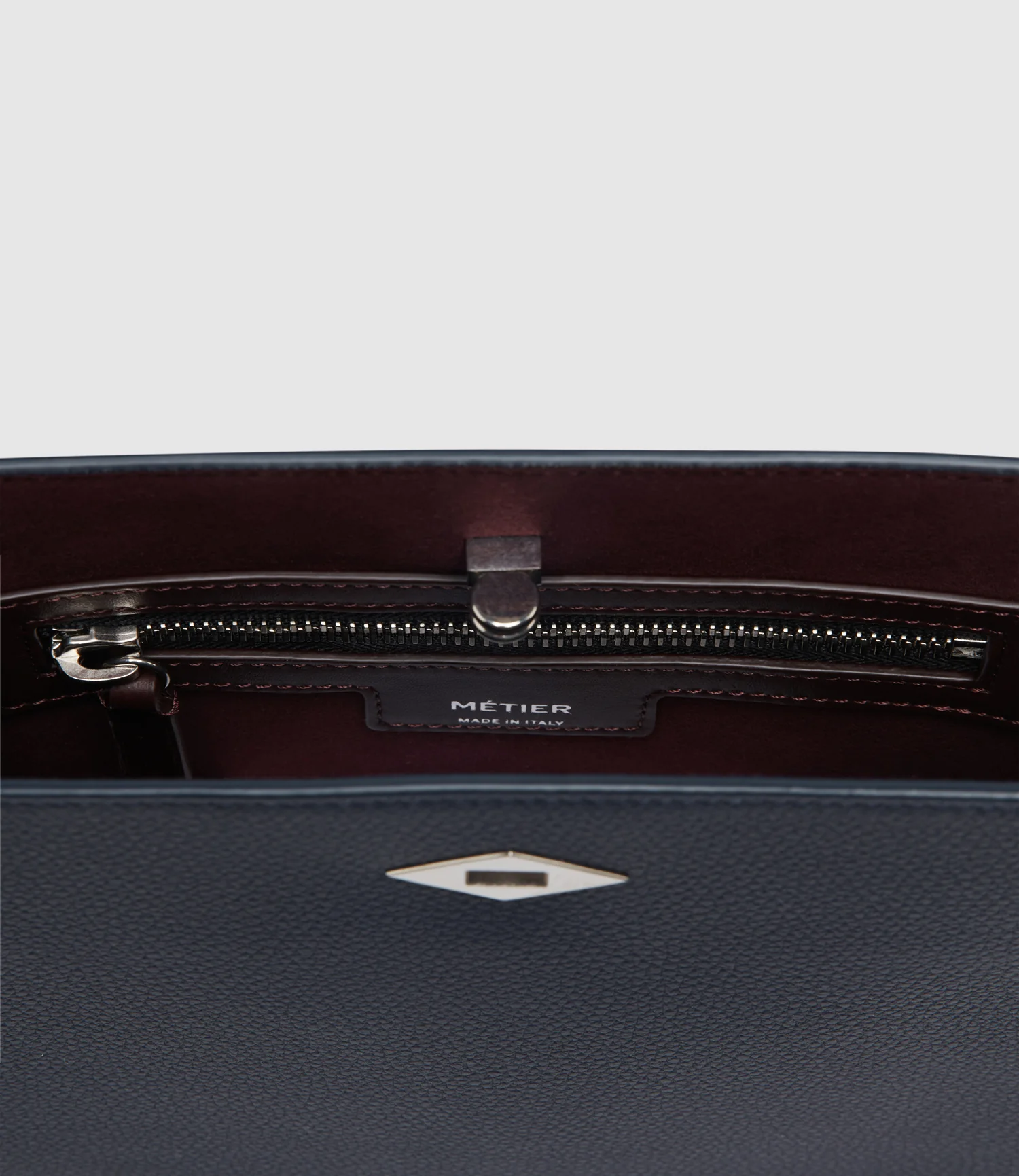 Stowaway Crossbody Soft Grain Leather Midnight - Image 3