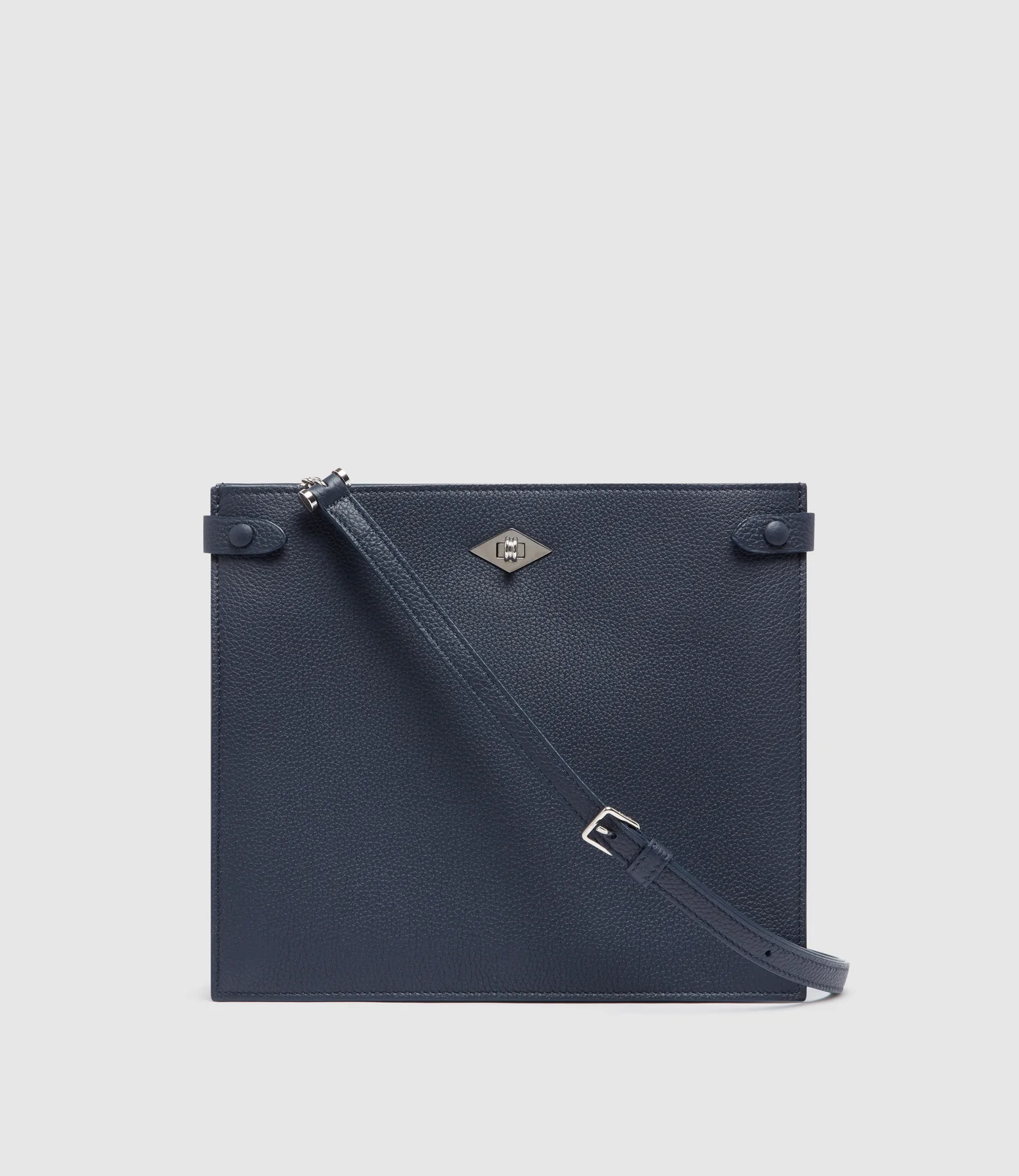 Stowaway Crossbody Soft Grain Leather Midnight - Image 6
