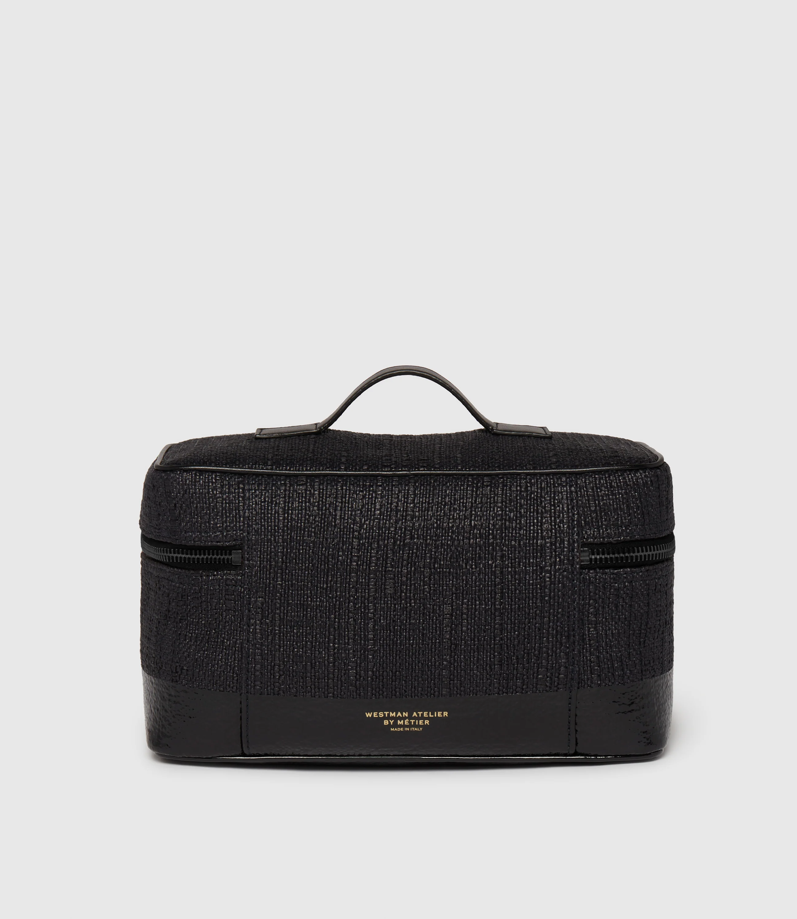 Westman Atelier By Métier Oversized Makeup Train Case Bouclé Black - Image 3