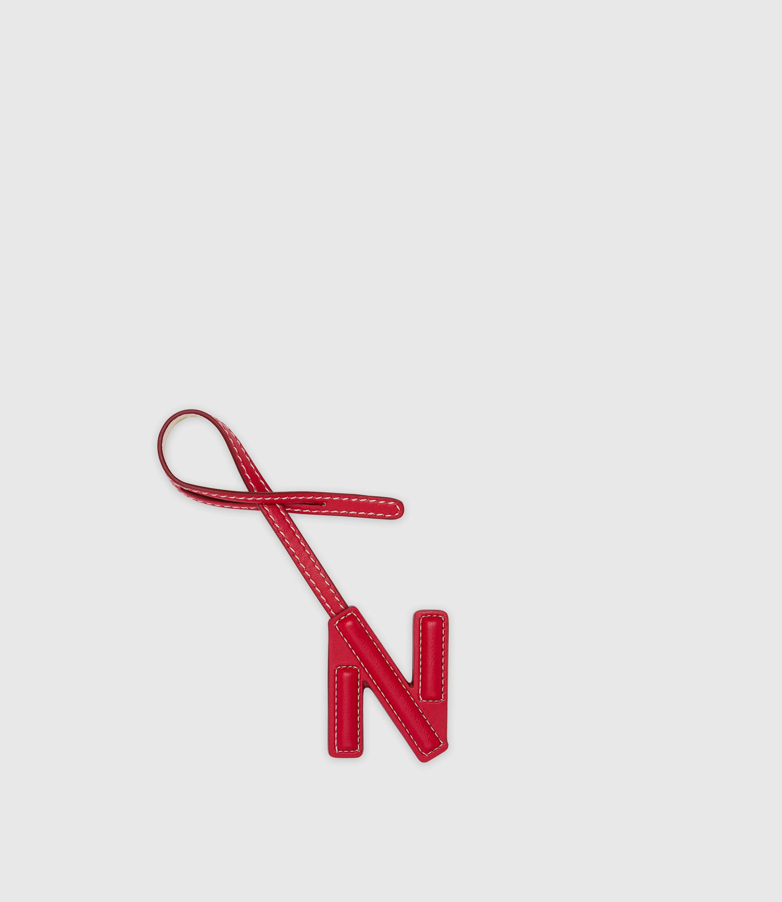 Westman Atelier By Métier Personalisation Letter Charm Apple Leather Red and White - Image 15