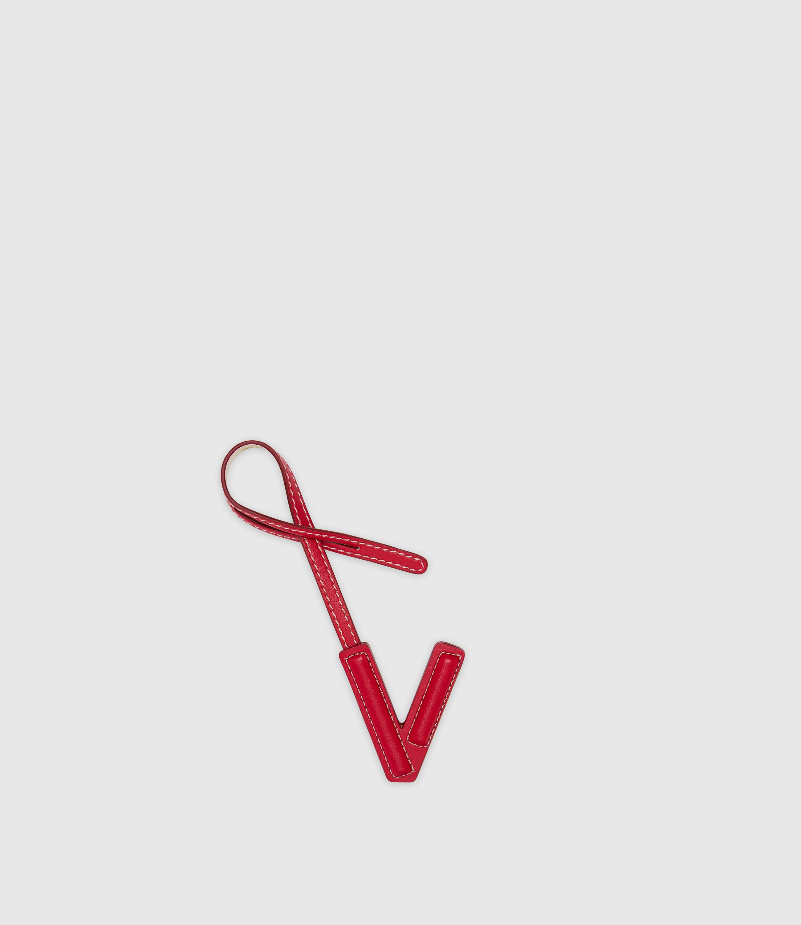Westman Atelier By Métier Personalisation Letter Charm Apple Leather Red and White - Image 21